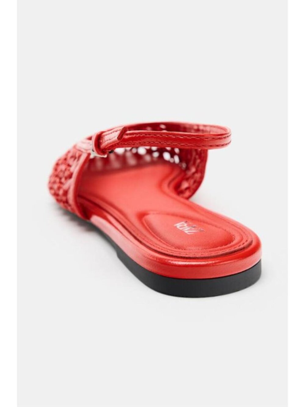 ZARA BRAIDED EFFECT SLINGBACK FLATS - Picture 6 of 6